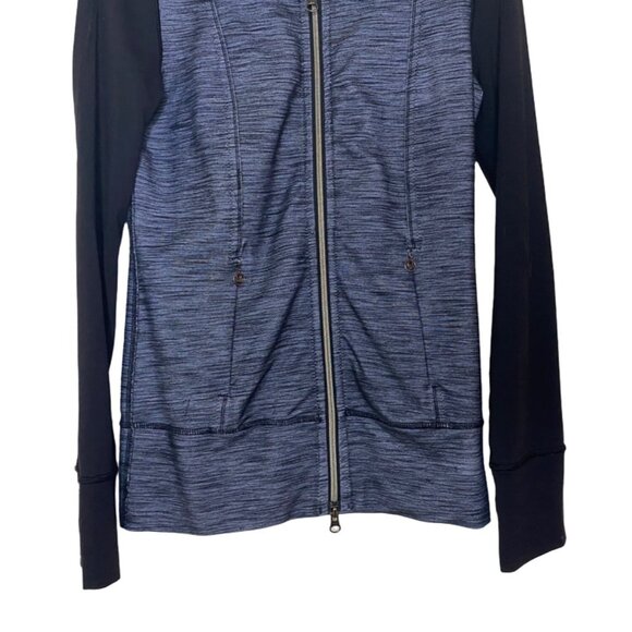 LULULEMON Devine Zip Strech Jacket Womens size 4 Black - Picture 3 of 6